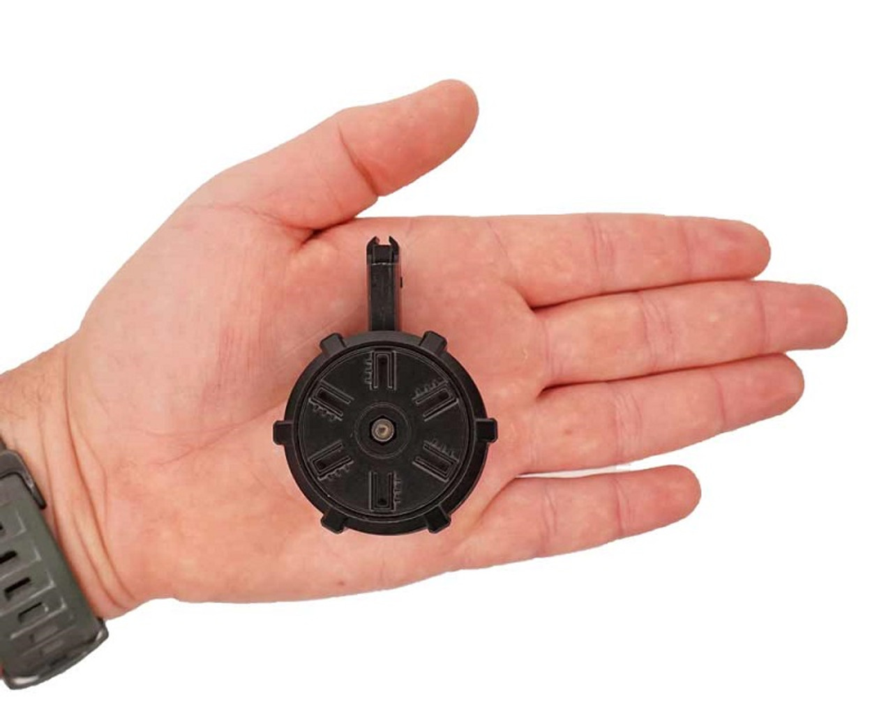 Mini 60 Round AR15 Drum Magazine, for AR15 Base Models Mini 60 Round AR15 Drum Magazine, for AR15 Base Models