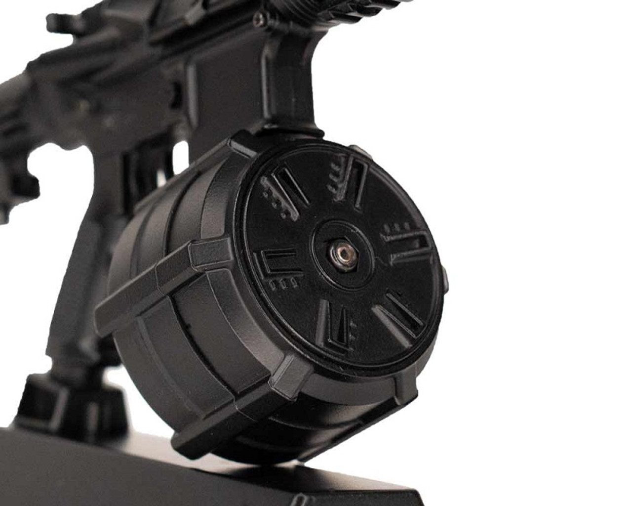 Mini 60 Round AR15 Drum Magazine, for AR15 Base Models Mini 60 Round AR15 Drum Magazine, for AR15 Base Models