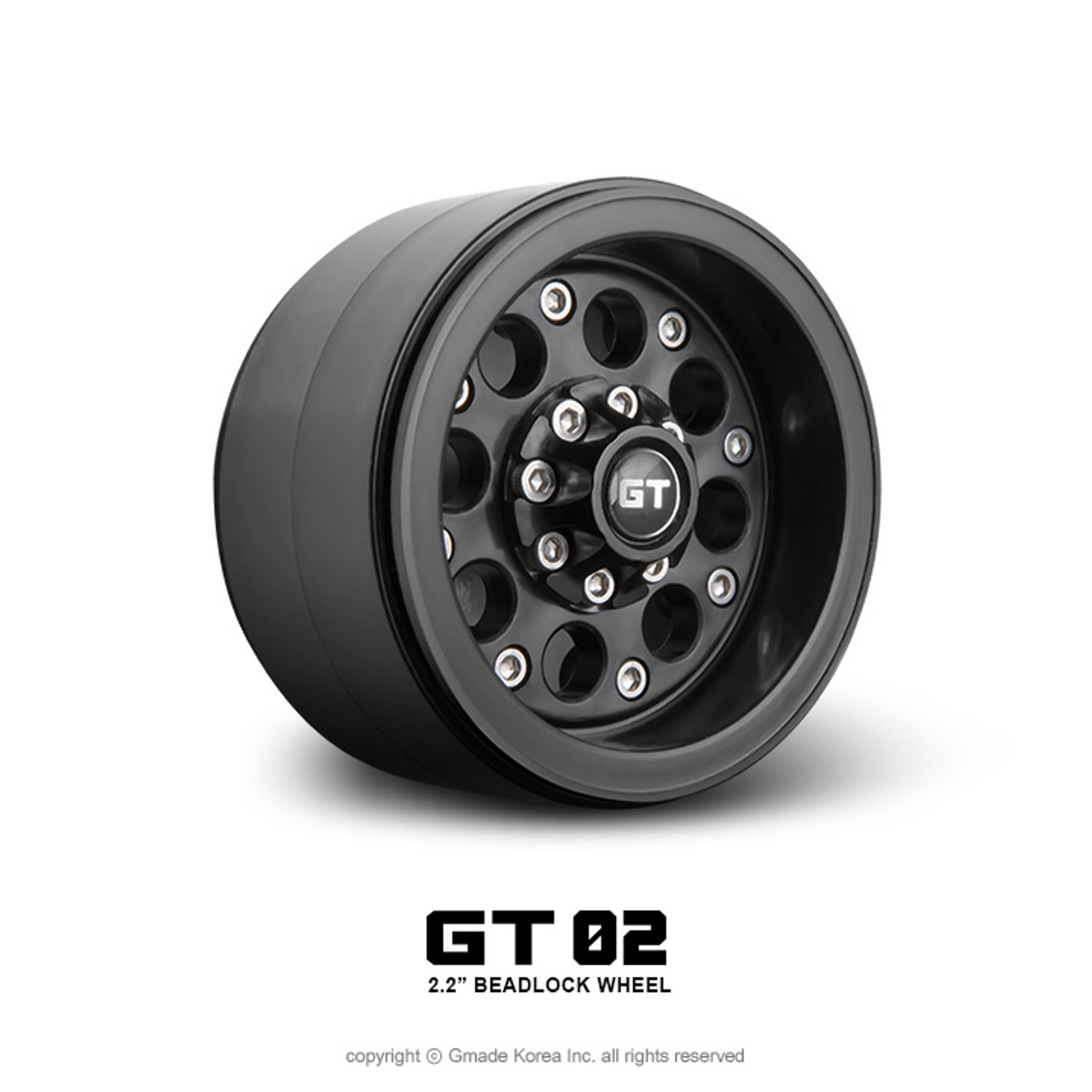 Gmade 2.2 GT02 Beadlock Wheels (2) GMA70234