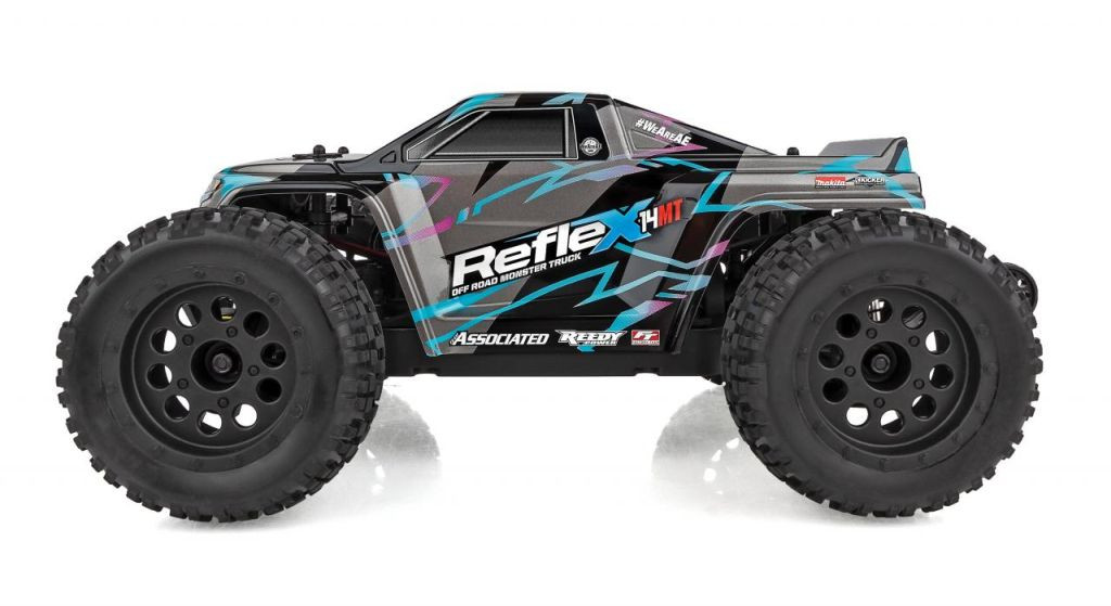Reflex 14MT RTR, Blue & Purple LiPo Combo