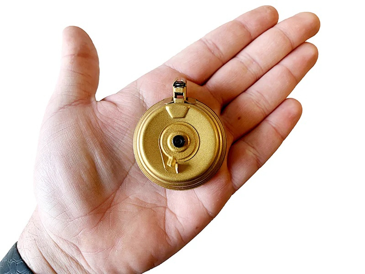 Mini Gold AK Drum Magazine, Fits AK47 Models Mini Gold AK Drum Magazine, Fits AK47 Models
