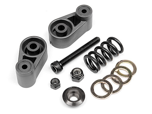 HPI Racing Servo Saver Set (Gunmetal) Baja 5SC/D-Box/Boss HPI102165