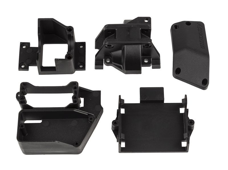 Team Associated SR7 Center Gearbox, ESC Tray, and Receiver Box Set ASC26002