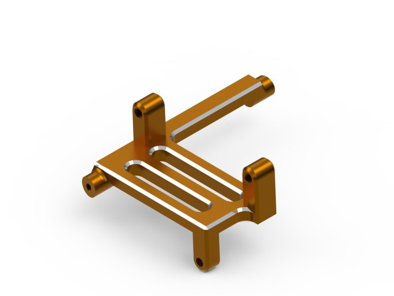 HPI Racing Aluminum Shift Servo Mount (Orange), for Venture18 HPI161148