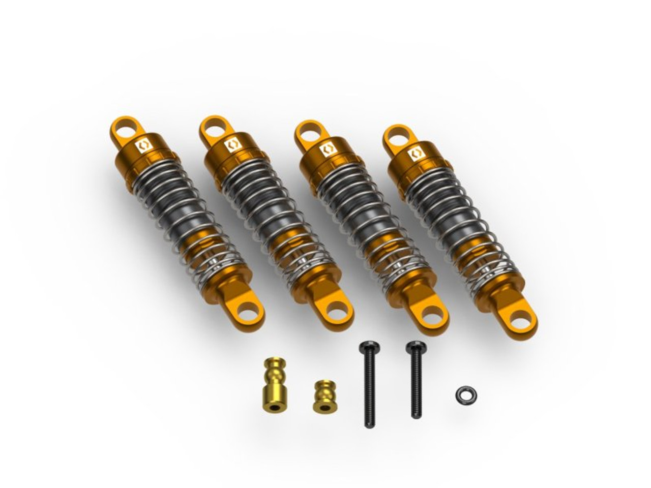 Aluminum Oil-Filled Shock Set (Assembled / 4pcs), Aluminum Oil-Filled Shock Set (Assembled / 4pcs),