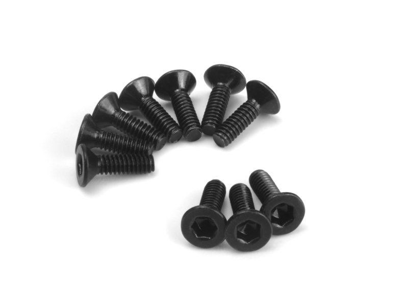 HPI Racing Flat Head Screw M1.7x6mm (Hex Socket/10pcs) HPI161186