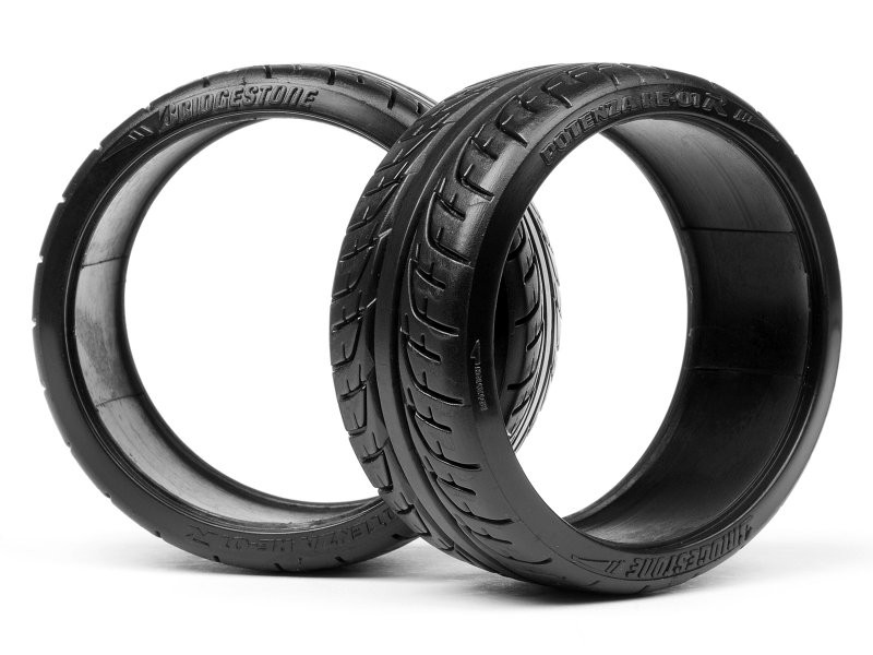 HPI Racing Bridgestone Potenza RE-01R T-Drift Tire 26mm (2pcs) HPI4423
