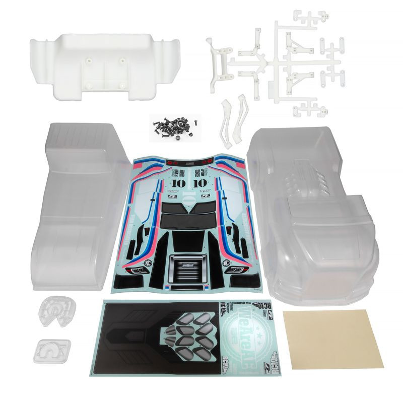 Team Associated 6x6 Body Set, Clear ASC31954