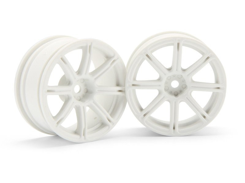 HPI Racing Work Emotion XC8 Wheel 26mm White (3mm Offset) HPI3303