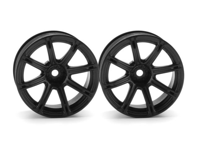 HPI Racing Work Emotion XC8 Wheel 26mm Black (9mm Offset) HPI3308