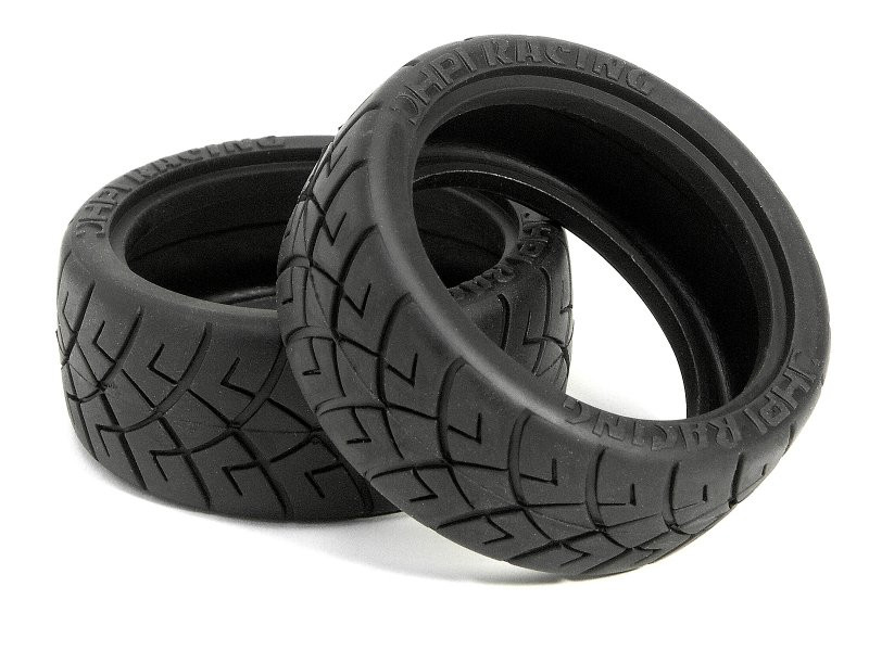 HPI Racing X Pattern Radial Tire (26mm) ( D Compound) HPI4790