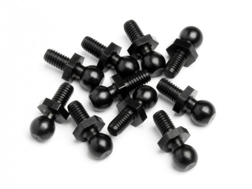 HPI Racing Ball Stud 4.8X12mm (10pcs) Blitz/E-Firestorm/Firestorm HPI86896