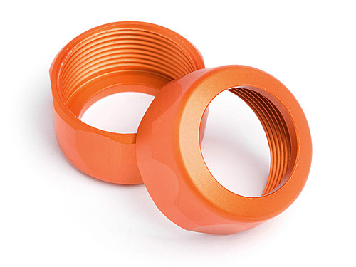 HPI Racing Shock Cap 20X12mm (Orange/2pcs) Baja 5T/SS HPI87491