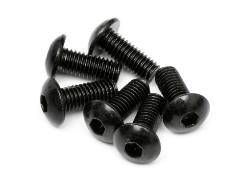HPI Racing Button Head Screw M5X12mm (Hex Socket/6pcs) HPI94754