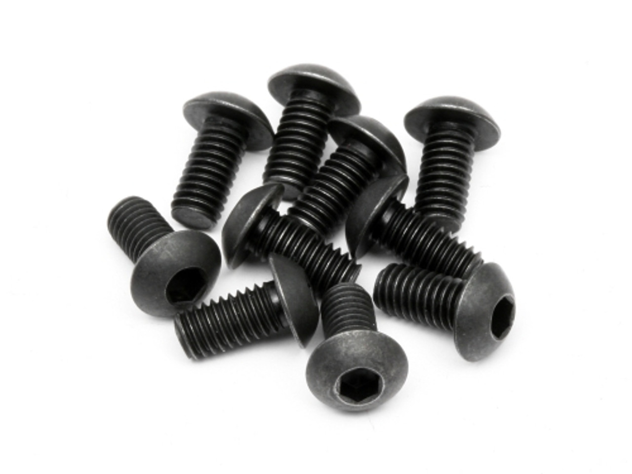Button Head Screw M3X6mm (Hex Socket/10pcs) Button Head Screw M3X6mm (Hex Socket/10pcs)