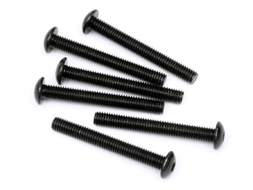 HPI Racing Button Head Screw M5X40mm (Hex Socket/6pcs) HPI94762