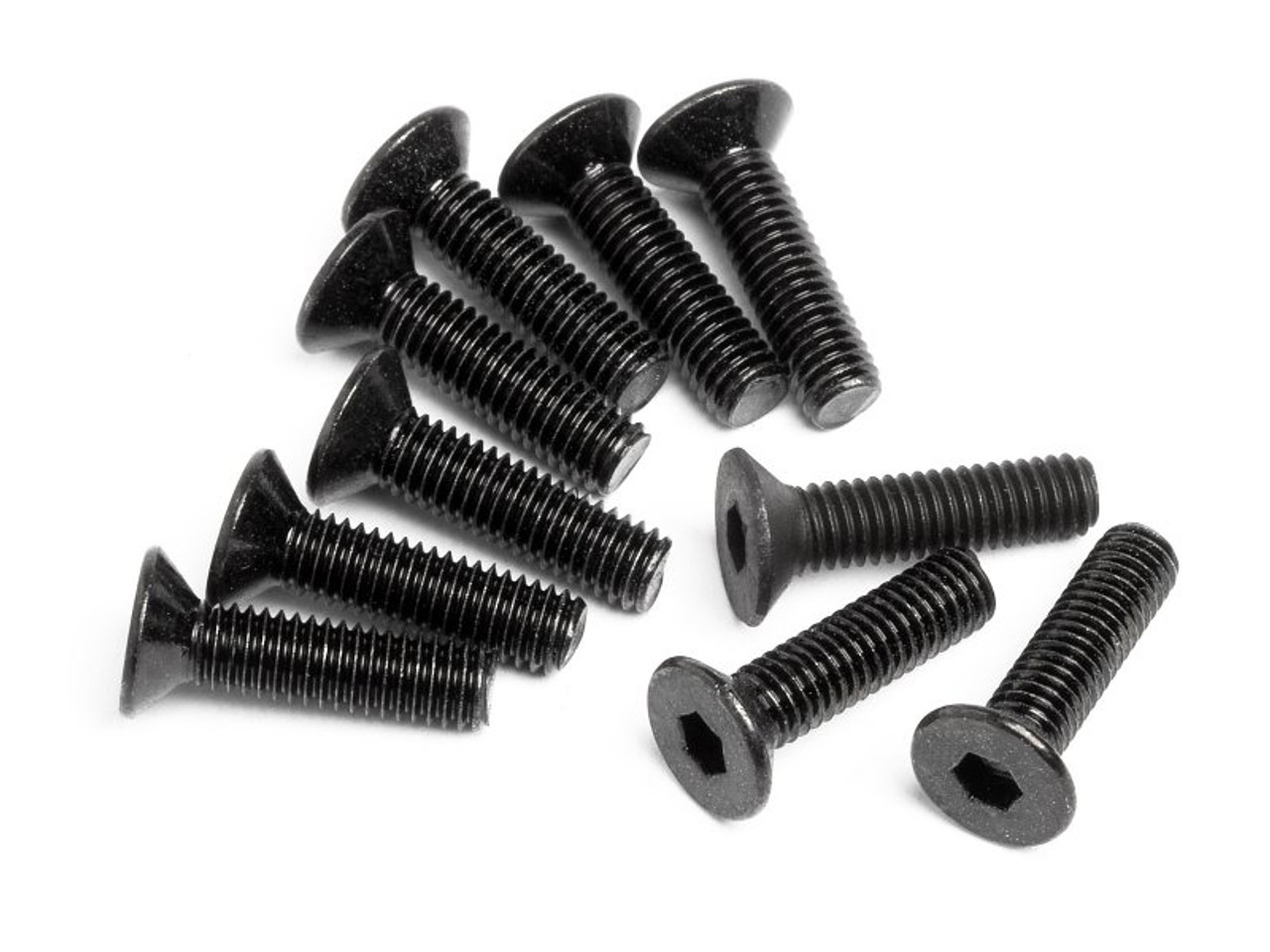 Flat Head Screw M3X12mm (Hex Socket/10pcs) Flat Head Screw M3X12mm (Hex Socket/10pcs)