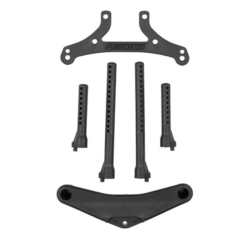 Team Associated RC10TC8 Front Bumper and Body Post Set ASC32066