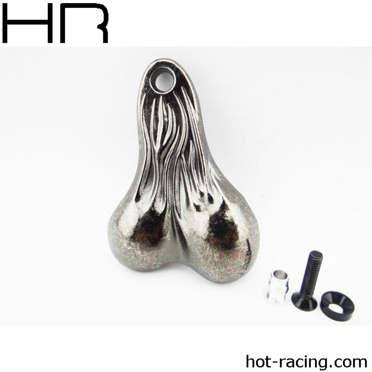 Black Chrome 3D Truck Dangler Balls, Bull Nuts Black Chrome 3D Truck Dangler Balls, Bull Nuts