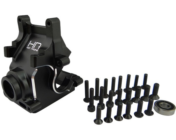 Hot Racing Aluminum Gearbox Case, Bulkhea HRAAON12E01