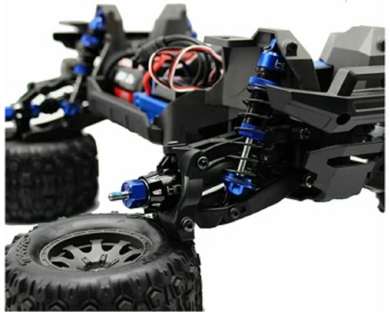 Aluminum Steering Block Set w/ Heavy Duty Bearings, 1/10 Traxxas Mini Maxx