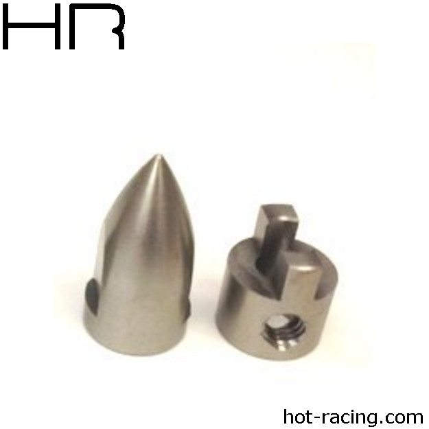 Hot Racing CNC Bullet Prop Nut Drive Dog, M5, Spartan HRASPN05PN