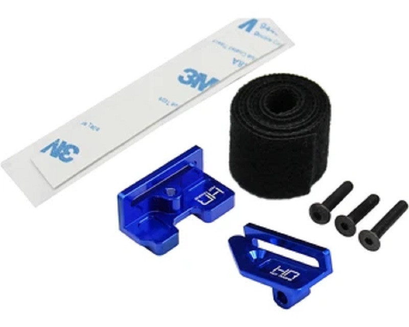 Hot Racing Flex Straps Tall Battery Hold-Downs, for Mini Maxx HRAMMX126M06