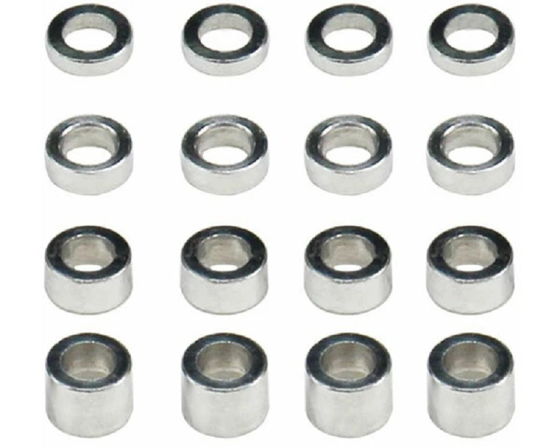 Hot Racing M1.4 Aluminum Spacer Set, (1.0-1.5-2.0-3.0mm), 4ea HRASPC1403