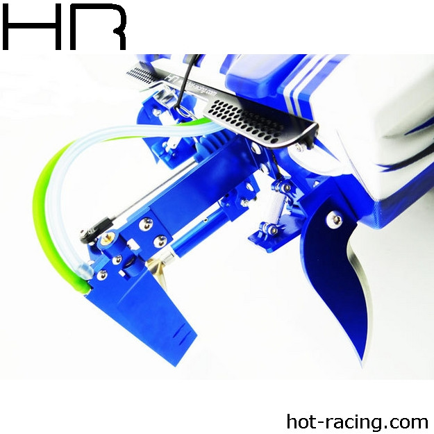 Hot Racing Dual Pickup Rudder, Spartan HRASPN48DR06