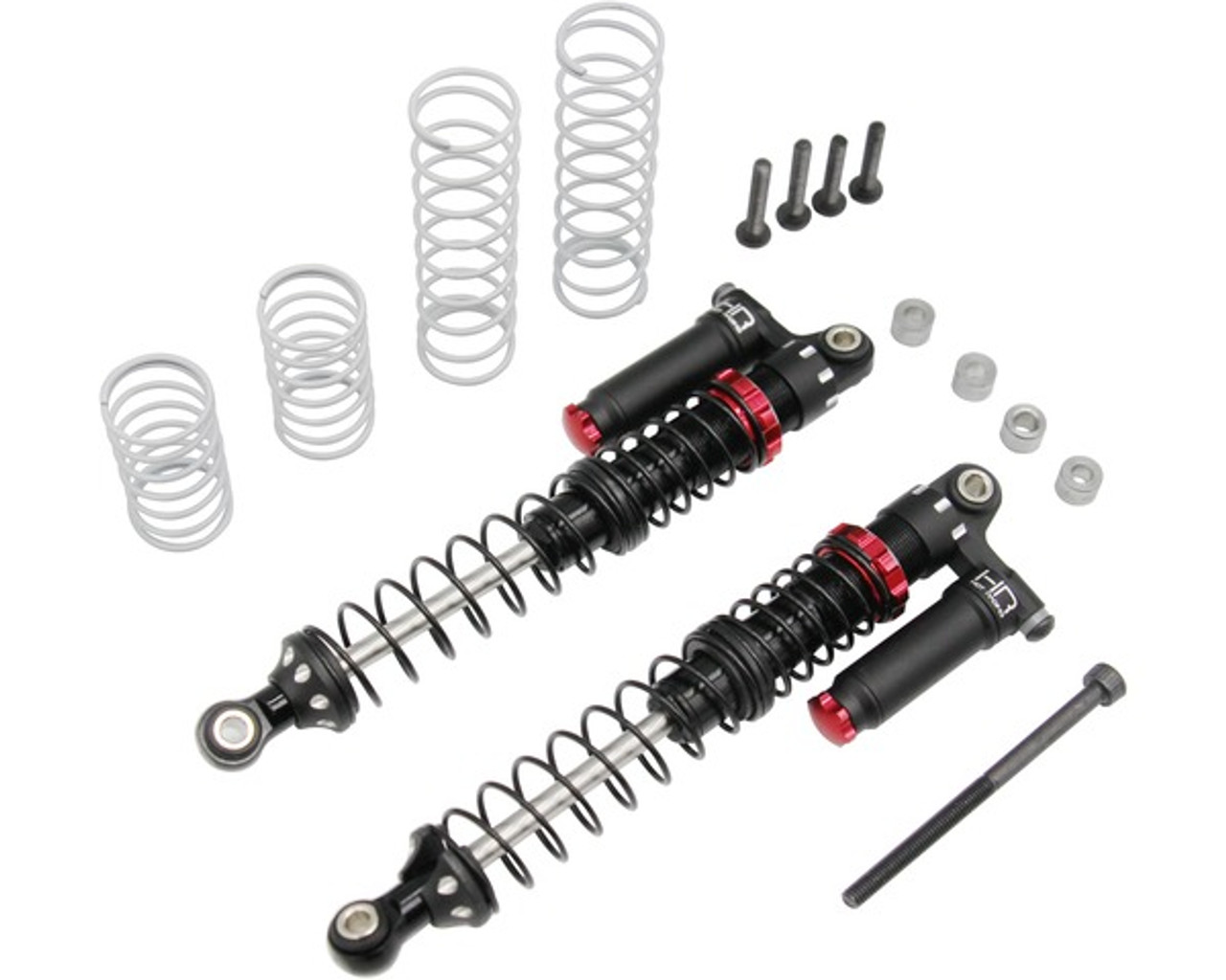 Aluminum Piggyback Shocks w/ Adj. Rebound, 100mm Aluminum Piggyback Shocks w/ Adj. Rebound, 100mm