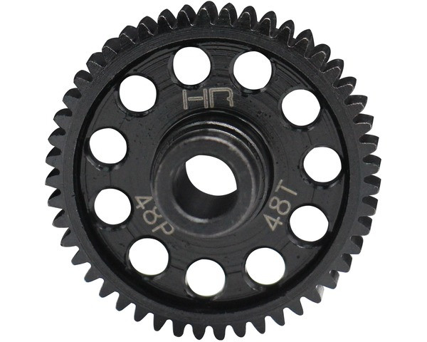 Hot Racing Speed Run Steel Spur Gear, 48 Tooth/48 Pitch, for 4 Tec 2 HRASTRF448