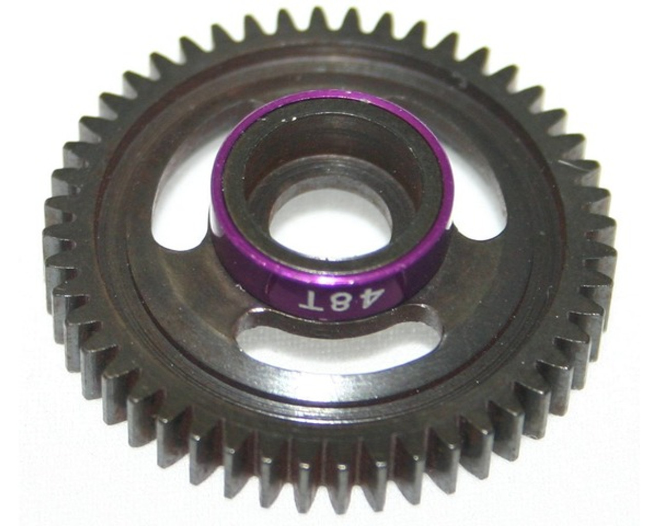 Steel Spur Gear, 48 Tooth, Purple, for Traxxas 1/16 Scale Steel Spur Gear, 48 Tooth, Purple, for Traxxas 1/16 Scale