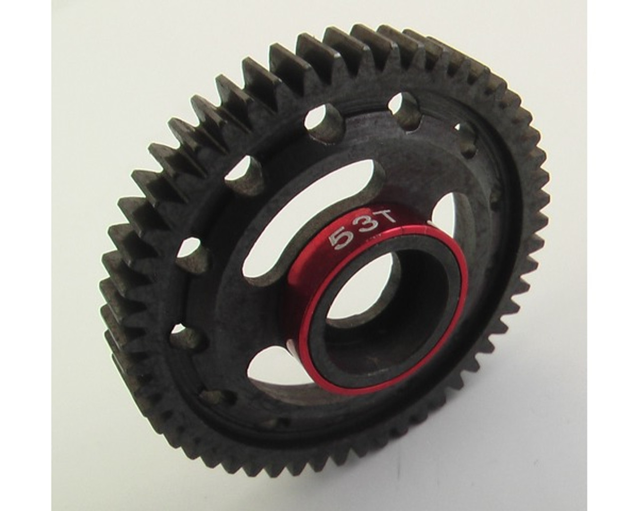 Steel Spur Gear, 53 Tooth, Red for Traxxas 1/16 Scale Steel Spur Gear, 53 Tooth, Red for Traxxas 1/16 Scale