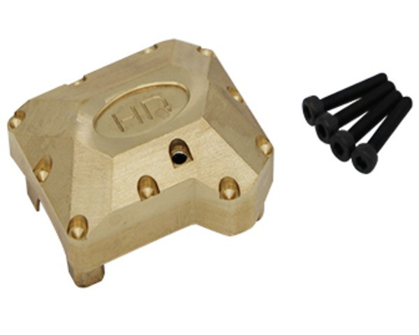 Hot Racing Heavy 70g Brass Diff Cover for Traxxas TRX-4 HRATRXF12CH01