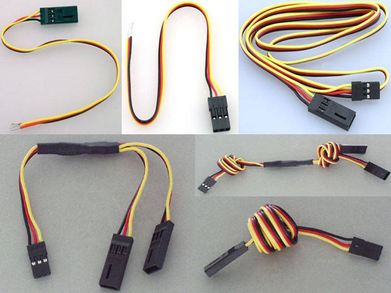 Hitec 6" Servo Extension HRC57344S