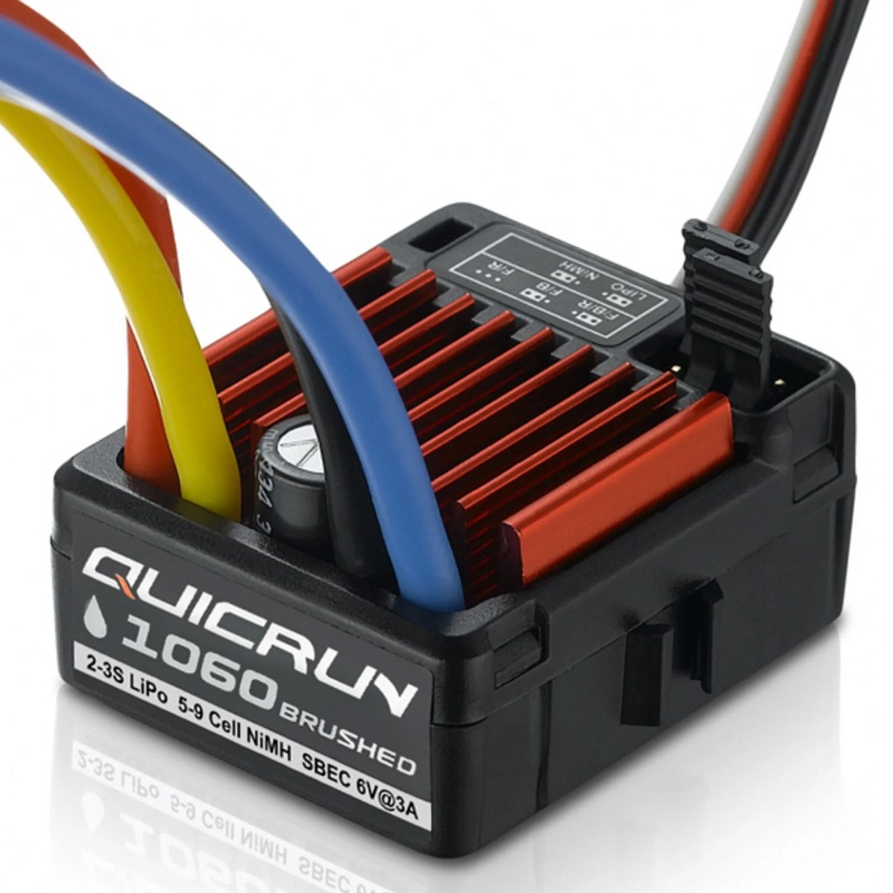 QuicRun 1060 Brushed ESC SBEC T Plug (2-3S) QuicRun 1060 Brushed ESC SBEC T Plug (2-3S)