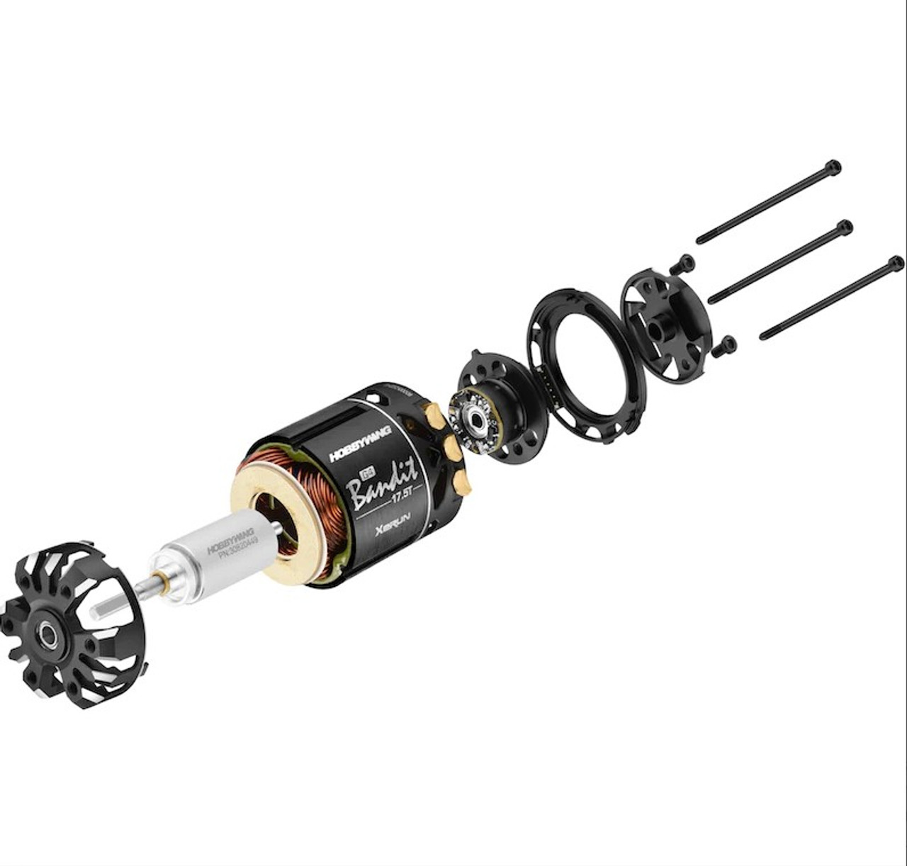 XeRun Bandit 13.5T Black G4 Brushless Motor XeRun Bandit 13.5T Black G4 Brushless Motor