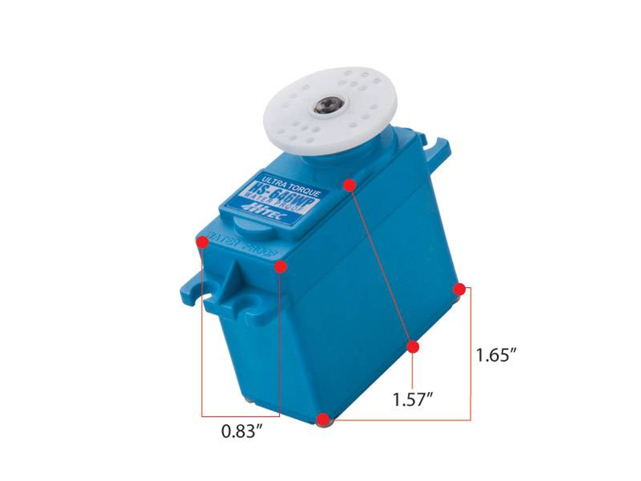 HS-646WP High Voltage, High Torque, Analog Servo, .17sec/ HS-646WP High Voltage, High Torque, Analog Servo, .17sec/