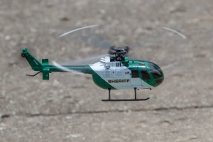 Rage R/C Hero-Copter, 4-Blade RTF Helicopter; Sheriff RGR6052
