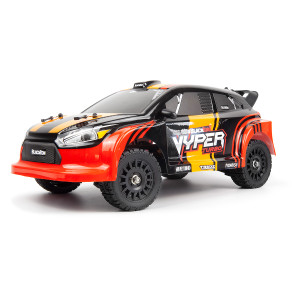 BlackZon - Vyper RX Turbo 1/16 4WD 2S Brushless Rally Car - Red/