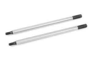 Shock Shaft, 64mm, Rear, Steel 2pcs