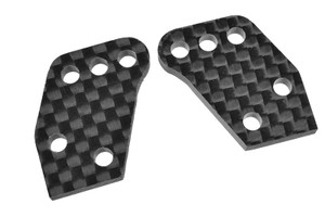 Corally Hub Camber Plates, Rear, Carbon 3mm, 2pcs COR00180-1090