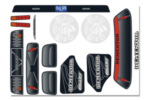 Corally Body Decal Sheet - Dementor XP 6S - 1 pc COR00180-382-1