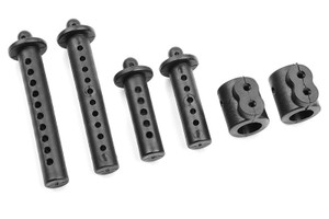 Corally Body Mount Adjustable - Rear - Composite COR00180-693