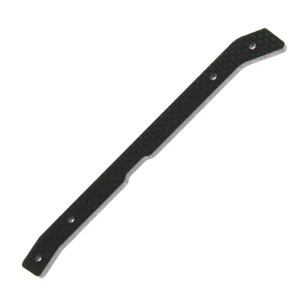 Corally Chassis Stiffener - LWB - Center - Graphite 3mm - 1pc COR00180-730