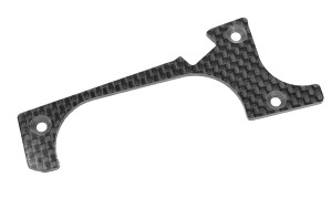 Corally Suspension Arm Stiffener, Lower Front, Right, Graphite COR00180-838