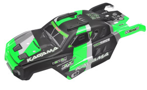 Corally Team Corally Green Kagama Body Painted and Cut COR00180-981-3