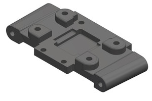 Corally Bulkhead - Rear - Composite: Mammoth, Moxoo, Triton COR00250-058