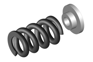 Slipper Clutch Spring - 1 pc + Washer: Mammoth, Moxoo, Triton