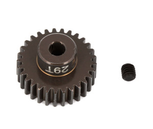 FT Aluminum Pinion Gear, 29T 48P, 1/8" shaft - ASC1347